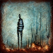 Image of "Drip Human 1 Green" <br> Sizes: 4x4", 6x6" & 8x8" 