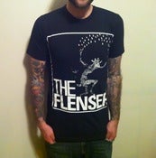 Image of Flenser Black/White Logo Shirt