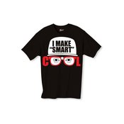 Image of I Make Smart Cool Logo Tee Shirt (Black)
