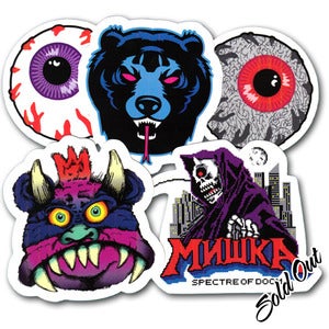 Image of Mishka NYC Sticker Pack