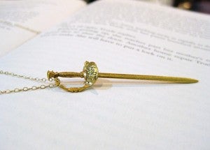 Image of Hilt Sword Necklace