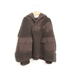 Image of nico nico | iron 'georgi' sherpa poncho