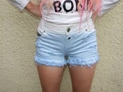 Image of 'China Doll' Distressed Shorts