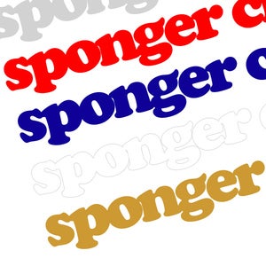 Image of Spongercity Die Cut Stickers