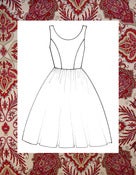 Image of Emma in Red Tone Paisley