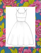 Image of Esther in Bight Florals