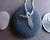 Image of Tiny Florida State Necklace 