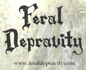 Image of Feral Depravity bumper sticker