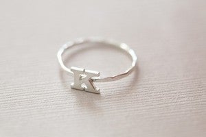 Image of Tiny Initial Ring