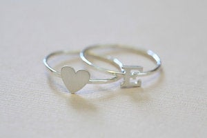Image of Tiny Initial Ring