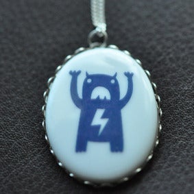 Image of Carry Monster Ceramic Necklace