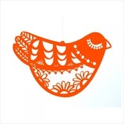 Image of ♥ BIG ORANGE BIRD MOBILE