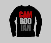 Image of CAM BOD IAN (Red Crewneck)