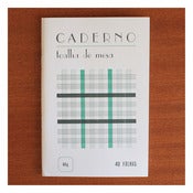 Image of TOALHA DE MESA CADERNO by Serrote