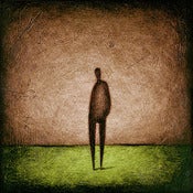 Image of "Horizon Human 2" <br> Sizes: 4x4", 6x6", 8x8", 12x12" 