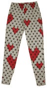 Image of Spider Heart Leggings (beige) 