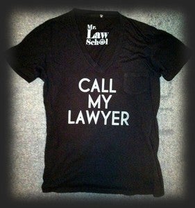 Image of Call My Lawyer Men's-V / T