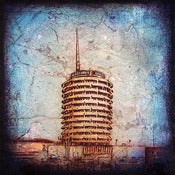 Image of "Hollywood Series, Capitol Building" <br> Sizes: 4x4", 6x6" & 8x8" 