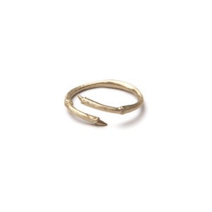 Image of 14k gold wrap around branch ring (R0114k)