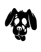 Image of Zombie Dog Head (Family Decal Set 2)