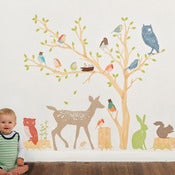 Image of Woodland Scene (earthy)