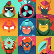 Image of Mega Man Boss 2 Selection Screen (AP Edition)