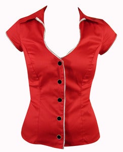 Image of Switchblade Stiletto Sassy Sailor Pretty Blouse
