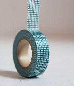 Image of GRID Japanese Washi Tape- Single Roll 15mm