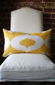 Image of Yellow Ikat Lumbar