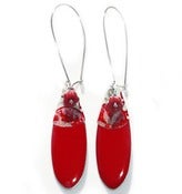 Image of Enamel Drop Earrings