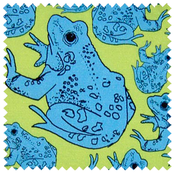 Image of frog fabric