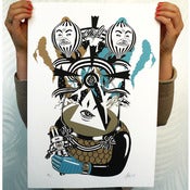 Image of 'Misfit' limited silkscreen print