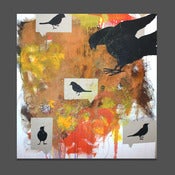 Image of face your fears 36 x 36 (original)