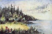 Image of "View from Naniboujou", North Shore, Minnesota