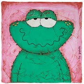 Image of Howard The Frog/pink-green