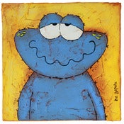 Image of Howard The Frog/yellow-blue
