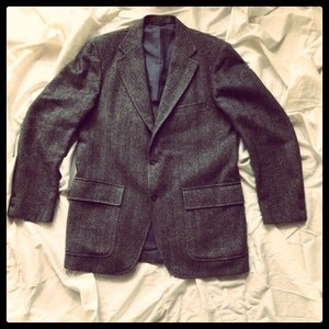 Image of Gray Tweed Blazer-SOLD OUT