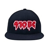 Image of 410 BC SLIME red and black fitted cap