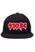 Image of 410 BC SLIME red and black fitted cap