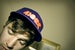 Image of 410 BC LOGO purple fitted cap