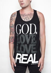 Image of "God Is Love" Black Tank