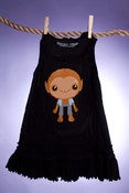 Image of Wolf-E "Glow in the Dark" Ruffle Dress