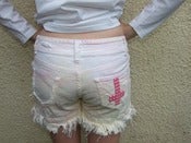 Image of 'Candy Land' Distressed Shorts