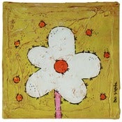 Image of The Flower original artwork/Light green