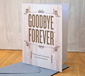 Image of Goodbye Forever