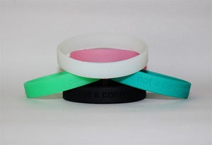 Image of "it's not a competition" Wristband