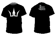 Image of Kings Queens & Fairytales Black Tee