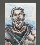 Image of Ezio Auditore Sketch Card