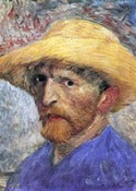 Image of Vincent Van Gogh - Set of 15 7x5 self portraits