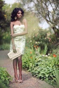 Image of Blossom Satin Prom Dress
